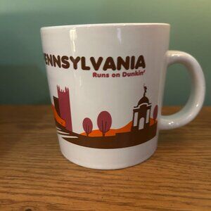 DUNKIN DONUTS PA MUG BRAND NEW NEVER USED